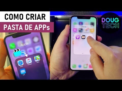 Como Criar PASTA de Aplicativos no iPhone