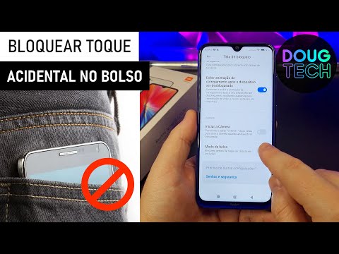 Como Bloquear TOQUES na TELA no BOLSO em Xiaomi Redmi Note 8