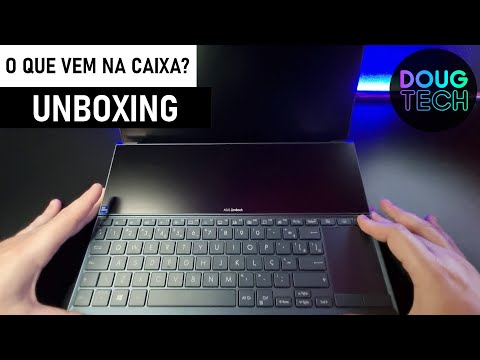 ASUS ZENBOOK DUO UX482EAR (UNBOXING & PRINCIPAIS DETALHES)