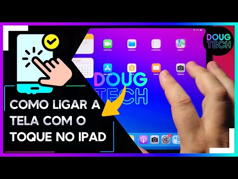 Como LIGAR a TELA com o TOQUE no IPAD