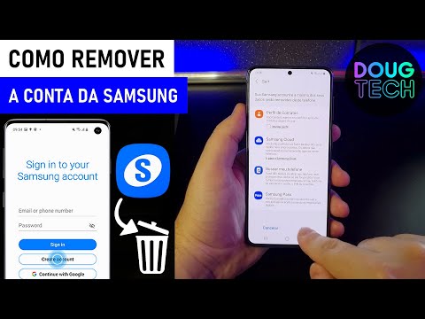 Como Remover/Adicionar a CONTA da SAMSUNG