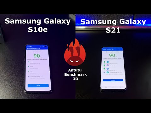 Samsung Galaxy S21 vs Samsung Galaxy S10e – DUELO ANTUTU BENCHMARK 🚀