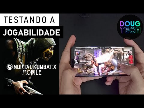 Jogando o Mortal Kombat no Samsung Galaxy S21