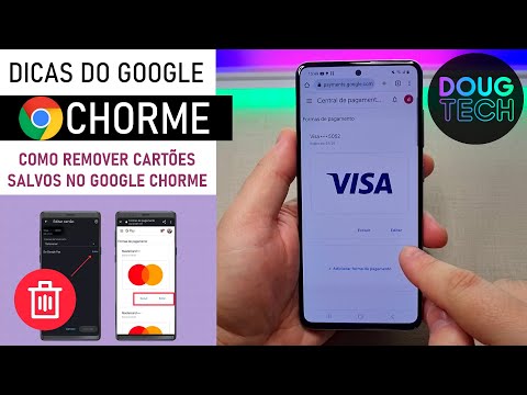 Chrome: Como REMOVER CARTÕES Salvos (Android)