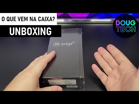 UNBOXING – Motorola EDGE+ (O que vem na Caixa?)