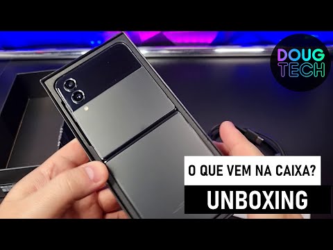 UNBOXING – Samsung Galaxy Z Flip 4 (O que vem na Caixa?)