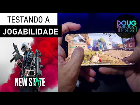 Jogando o PUBG New State no iPhone 12 Pro