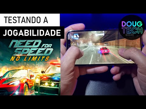 Jogando o Need For Speed No Limits no iPhone 12 Pro