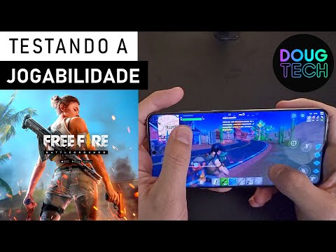 Jogando o Free Fire no Samsung Galaxy S20 Plus Jogando o Free Fire no Samsung Galaxy S20 Plus