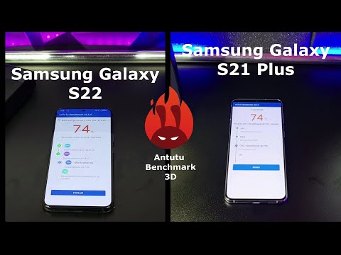 Samsung Galaxy S22 vs Samsung Galaxy S21 Plus – DUELO ANTUTU BENCHMARK 🚀