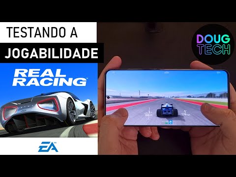 Jogando o Real Racing 3 no Samsung Galaxy S20 Plus