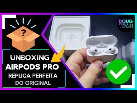 UNBOXING – Airpods Pro (Réplica Perfeita do Original) VALE A PENA?