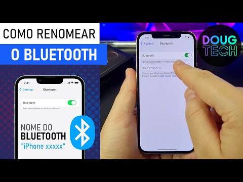 Como Alterar o NOME do BLUETOOTH no iPhone