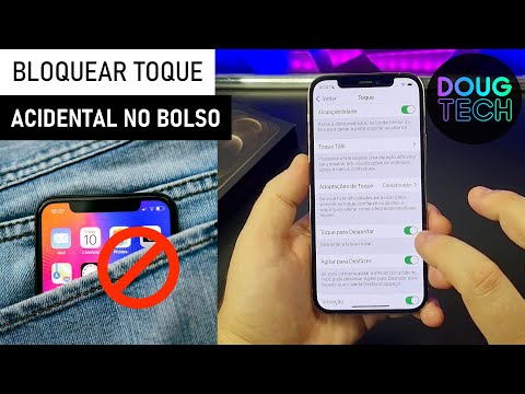 Como Bloquear TOQUES na TELA no BOLSO em iPhone