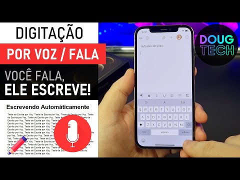 Como DIGITAR usando a VOZ no iPhone