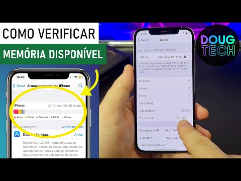 Como Consultar a Memória DISPONÍVEL no iPhone