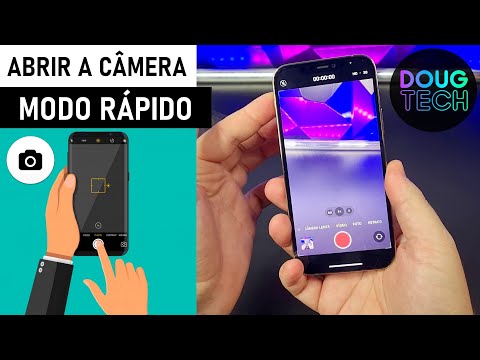 Como ABRIR a CÂMERA de forma RÁPIDA no iPhone