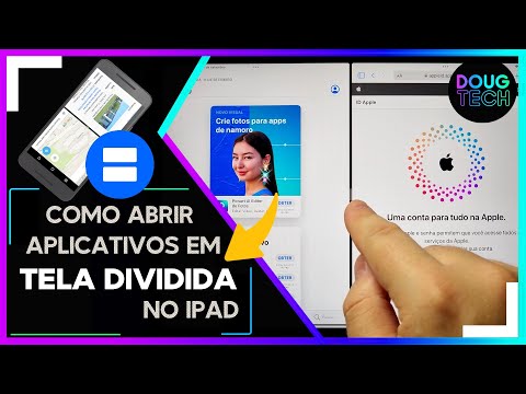 Como abrir Apps em TELA DIVIDIDA no IPAD