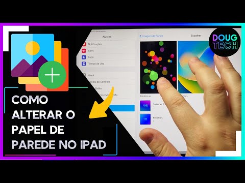 Como Alterar o PAPEL de PAREDE no IPAD Como Alterar o PAPEL de PAREDE no IPAD