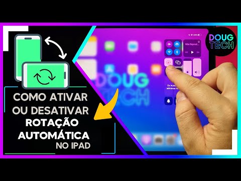 Como Ativar/Desativar a ROTAÇÃO da TELA no IPAD