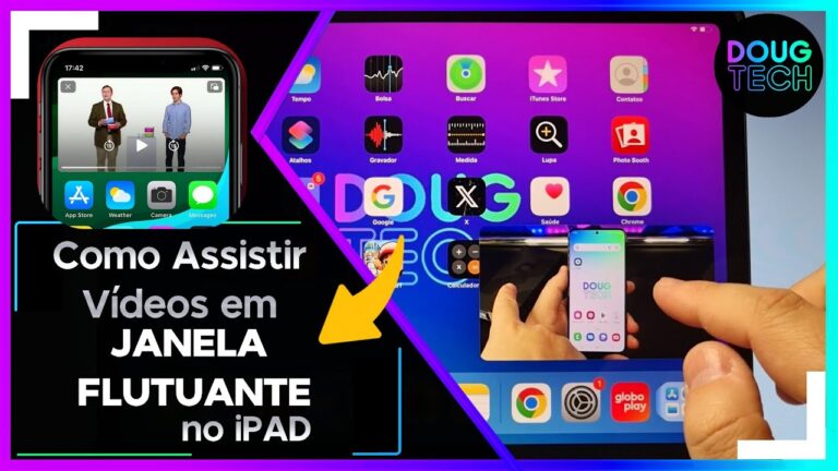 Como Assistir Vídeos em JANELA FLUTUANTE no iPAD