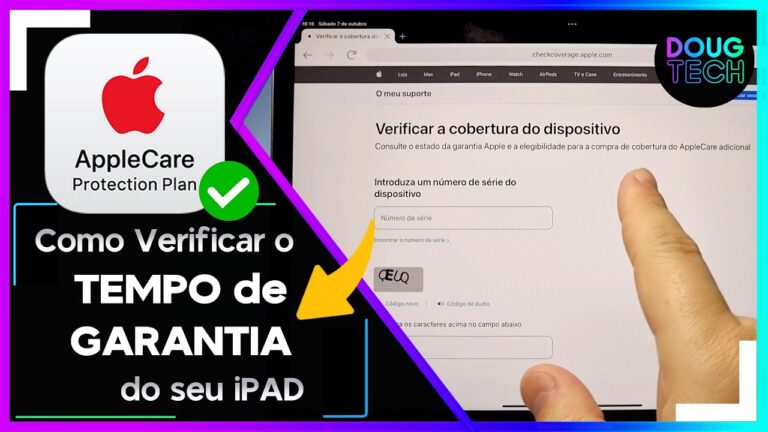 Como Verificar o TEMPO de GARANTIA do seu iPAD