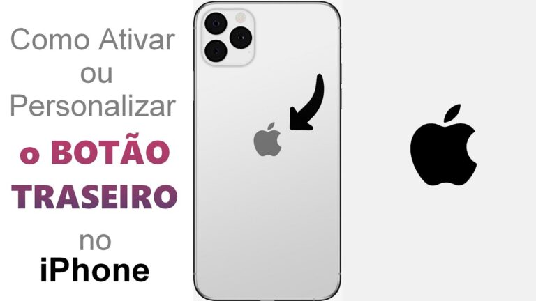 Como Ativar/Personalizar o BOTÃO TRASEIRO do iPhone