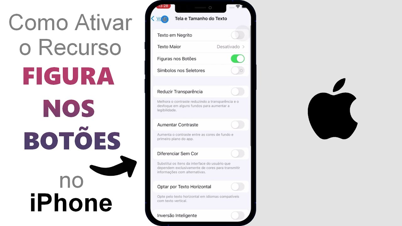 Como Ativar o Recurso FIGURA nos BOTÕES do iPhone