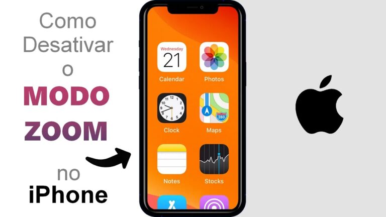 Como Desativar/Ativar o MODO ZOOM no iPhone