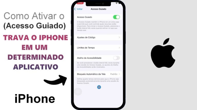 Vai emprestar o iPhone? Trave ele em um único App! (Acesso Guiado)