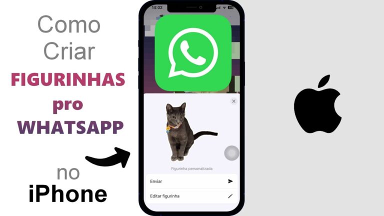 Como Criar FIGURINHAS pro WHATSAPP no iPhone (SUPER FÁCIL✅)