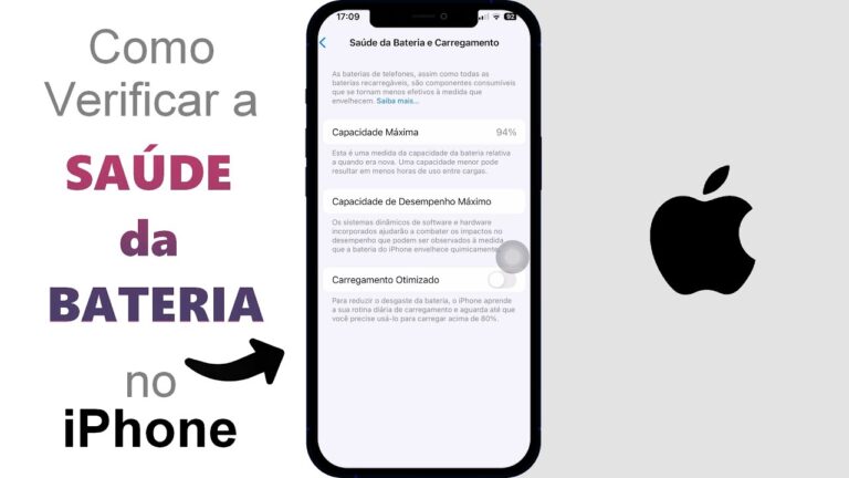 Como Verificar a SAÚDE da Bateria no iPhone