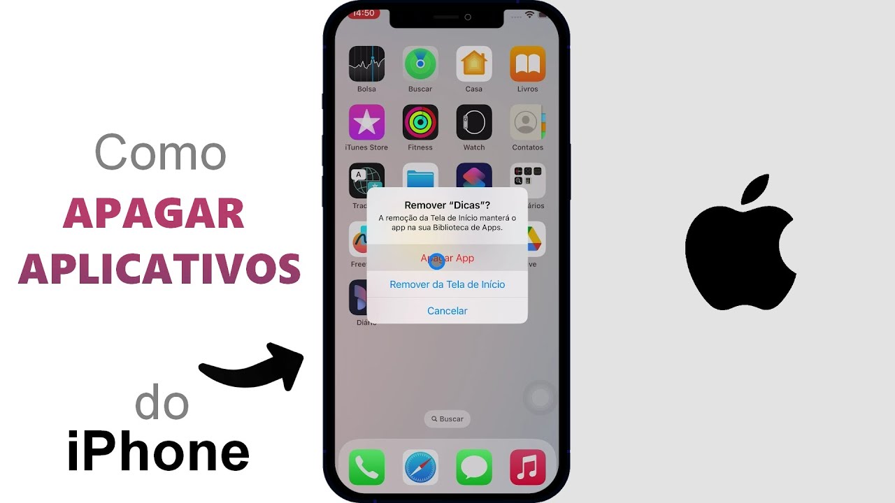 Como Desinstalar/Apagar APLICATIVOS no iPhone