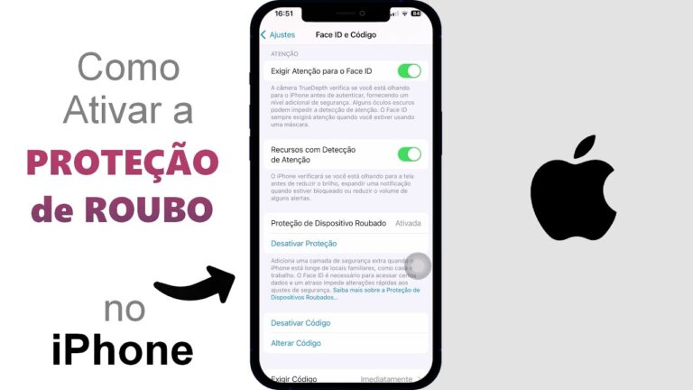 Como Ativar a PROTEÇÃO contra ROUBO no iPhone