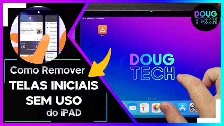 Como Remover TELAS INICIAIS sem USO do iPAD