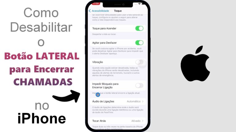 Como Evitar Encerrar Chamadas com o BOTÃO LATERAL no iPhone