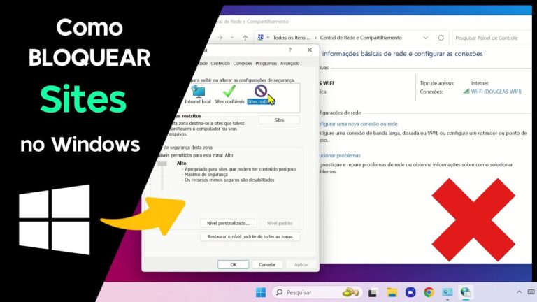 Como Bloquear SITES no Windows