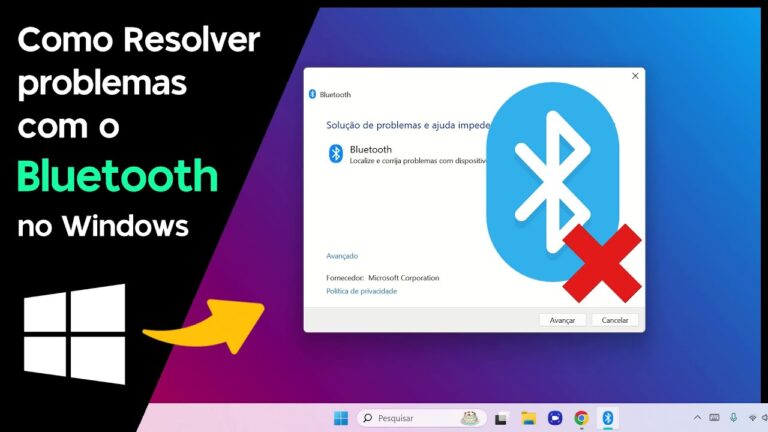 Como Resolver PROBLEMAS com o BLUETOOTH do Windows