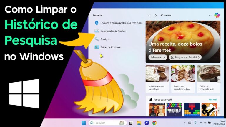 Como LIMPAR o HISTÓRICO de Pesquisa do Windows