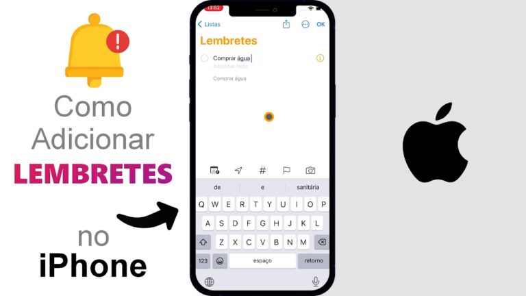 Como Adicionar LEMBRETES no iPhone