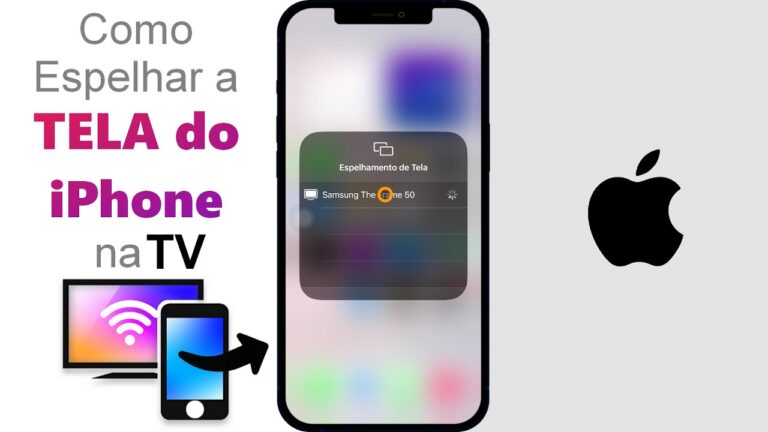 Como Espelhar a TELA do iPhone na TV