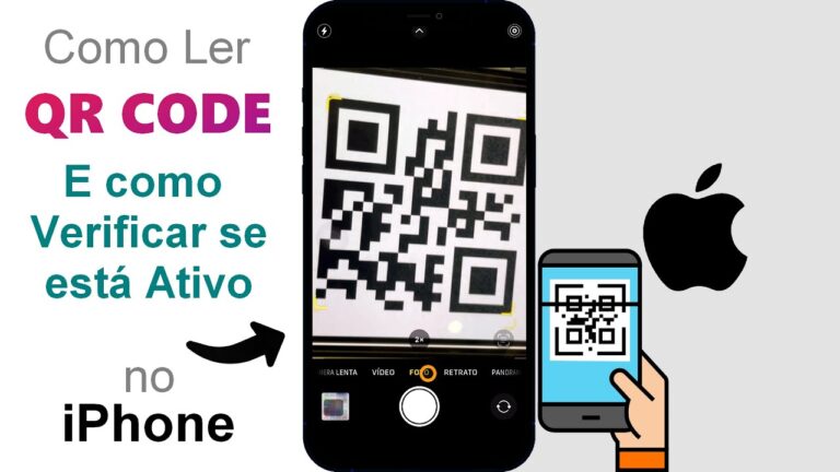 Como Ler QR CODE no iPhone (e como Verificar se está Ativo a Função)