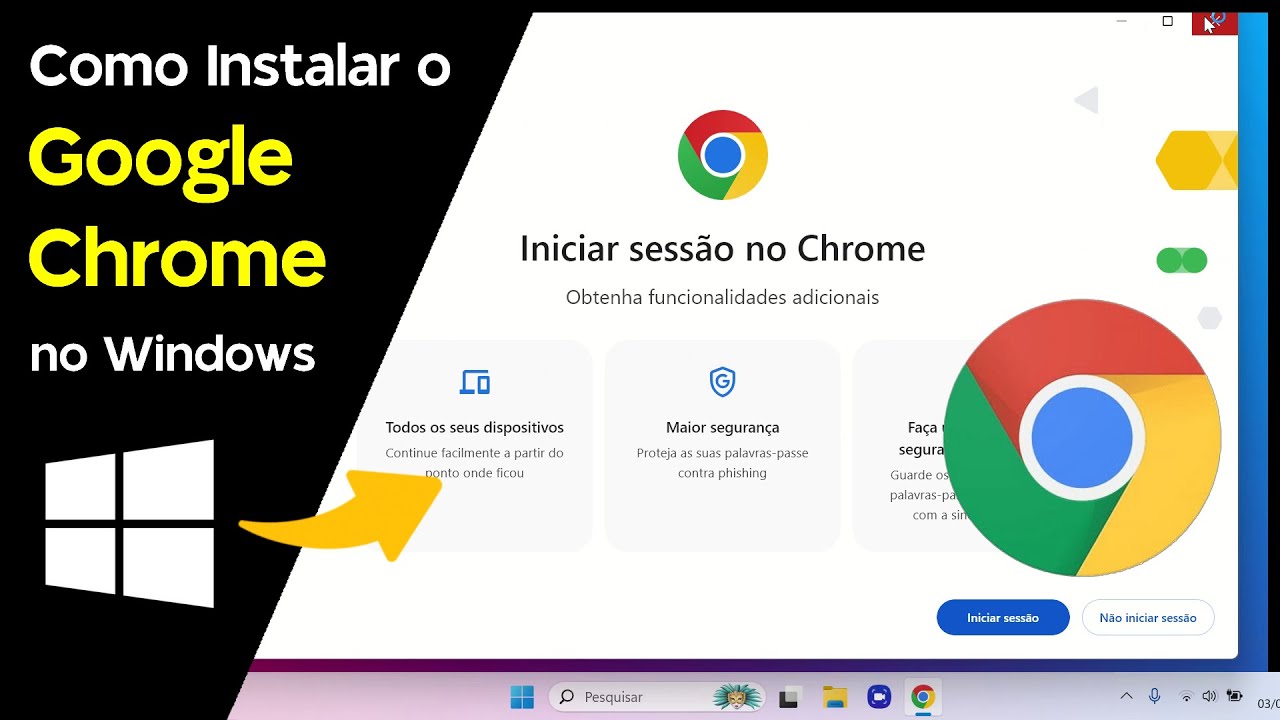 Como Instalar o Google CHROME no Windows