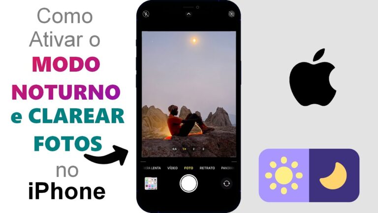 Como Ativar o MODO NOTURNO e CLAREAR FOTOS no iPhone