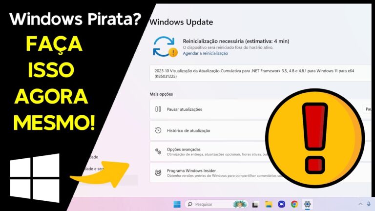 Windows Pirata? EVITE O BLOQUEIO! Faça isso AGORA MESMO!