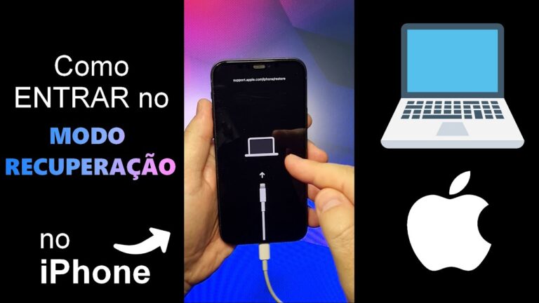 Como ENTRAR no MODO RECUPERAÇÃO no iPhone