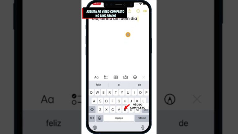 Como Corrigir ERROS de Digitação no iPhone (MODO FÁCIL✅)