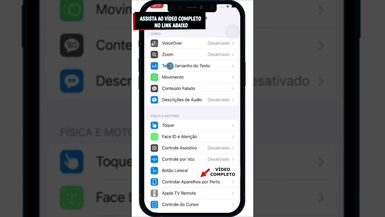 Como Ativar/Desativar os TEXTOS na HORIZONTAL no iPhone