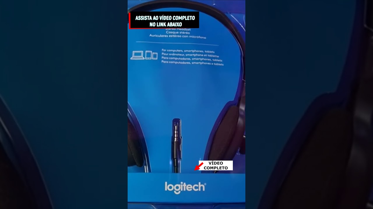 Headset Logitech H111 (Unboxing & Características)