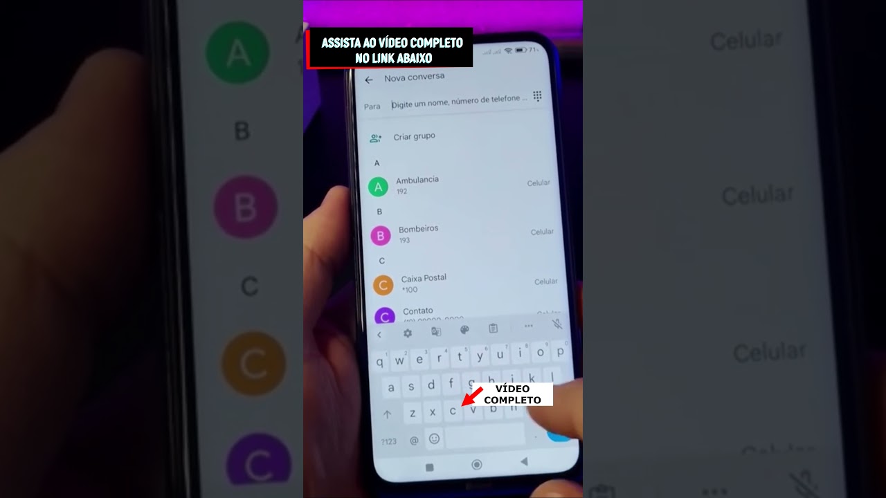 Exibir ou Esconder a FAIXA NUMÉRICA do Teclado no Xiaomi Redmi Note 8